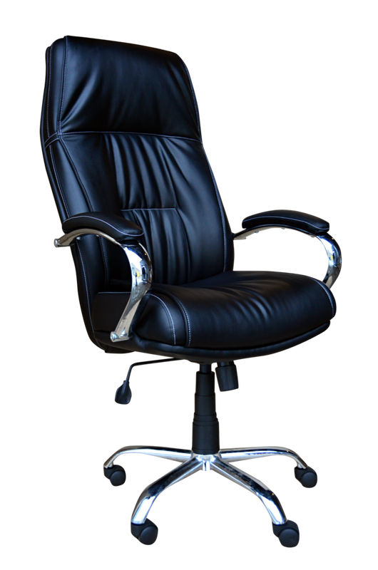 Крісло офісне ПРИМТЕКС ПЛЮС (Kometa Chrome Tilt D-5)